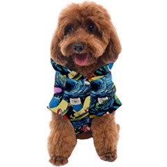 Adventure Time Art Starry Night Van Gogh Dog Coat by Modalart