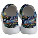 The Great Wall Nature Painting Starry Night Van Gogh Women s Lightweight Slip Ons View4