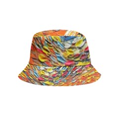 Tardis Starry Night Doctor Who Van Gogh Parody Inside Out Bucket Hat (kids) by Modalart