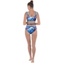 Mount Fuji Art Starry Night Van Gogh Bandaged Up Bikini Set  View2