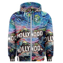 Hollywood Art Starry Night Van Gogh Men s Zipper Hoodie by Modalart