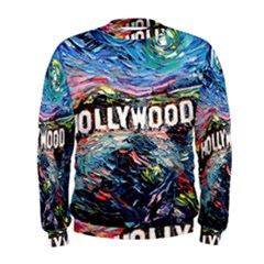 Hollywood Art Starry Night Van Gogh Men s Sweatshirt