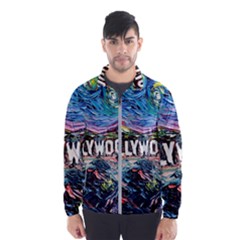 Hollywood Art Starry Night Van Gogh Men s Windbreaker