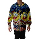 Art Cartoon Starry Night Van Gogh Kids  Hooded Windbreaker View1