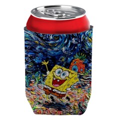 Art Cartoon Starry Night Van Gogh Can Holder by Modalart