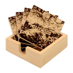 Hollywood Art Starry Night Van Gogh Bamboo Coaster Set by Modalart