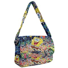 Art Cartoon Starry Night Van Gogh Courier Bag by Modalart