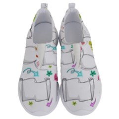 Set Chalk Out Chitchat Scribble No Lace Lightweight Shoes by Pakjumat