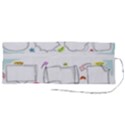 Set Chalk Out Chitchat Scribble Roll Up Canvas Pencil Holder (M) View2