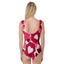 Pink Hearts Pattern Love Shape Princess Tank Leotard  View2