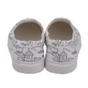 Baby Hand Sketch Drawn Toy Doodle Women s Canvas Slip Ons View4