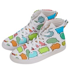 Set Collection Balloon Image Men s Hi-top Skate Sneakers by Pakjumat