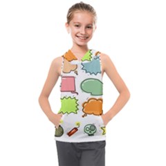 Set Collection Balloon Image Kids  Sleeveless Hoodie by Pakjumat