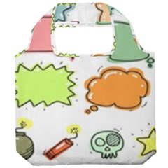 Set Collection Balloon Image Foldable Grocery Recycle Bag by Pakjumat