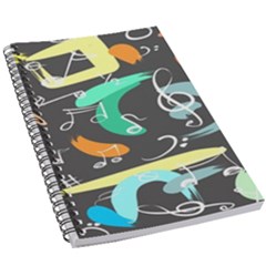 Repetition Seamless Child Sketch 5 5  X 8 5  Notebook by Pakjumat