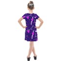 Memphis Pattern Geometric Abstract Kids  Cross Web Dress View2