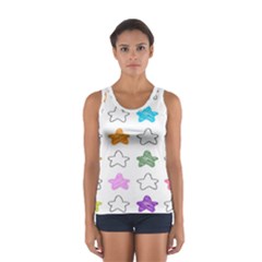 Set Up Element Disjunct Image Sport Tank Top  by Pakjumat