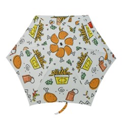 Cute Sketch Set Child Fun Funny Mini Folding Umbrellas by Pakjumat