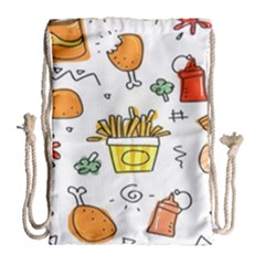 Cute Sketch Set Child Fun Funny Drawstring Bag (large) by Pakjumat