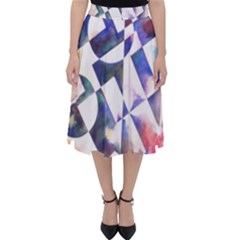 Abstract Art Work 1 Classic Midi Skirt