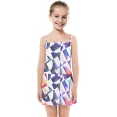 Abstract Art Work 1 Kids  Summer Sun Dress