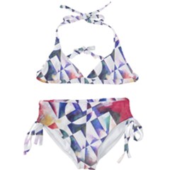 Abstract Art Work 1 Kids  Classic Bikini Set