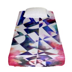 Abstract Art Work 1 Fitted Sheet (single Size)