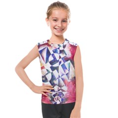 Abstract Art Work 1 Kids  Mesh Tank Top by mbs123