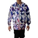 Abstract Art Work 1 Kids  Hooded Windbreaker View1