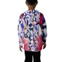 Abstract Art Work 1 Kids  Hooded Windbreaker View2