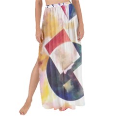 Abstract Art Work 1 Maxi Chiffon Tie-up Sarong by mbs123