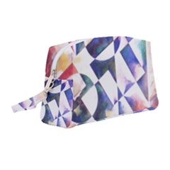 Abstract Art Work 1 Wristlet Pouch Bag (medium) by mbs123