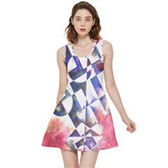 Abstract Art Work 1 Inside Out Reversible Sleeveless Dress