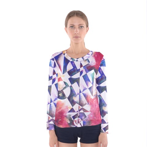 Abstract Art Work 1 Women s Long Sleeve T-shirt by mbs123