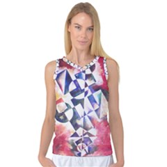 Abstract Art Work 1 Women s Basketball Tank Top