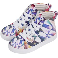 Abstract Art Work 1 Kids  Hi-top Skate Sneakers