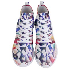 Abstract Art Work 1 Men s Lightweight High Top Sneakers by mbs123