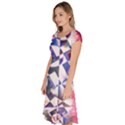 Abstract Art Work 1 Classic Short Sleeve Dress View2