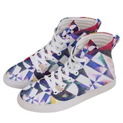 Abstract Art Work 1 Women s Hi-top Skate Sneakers by mbs123