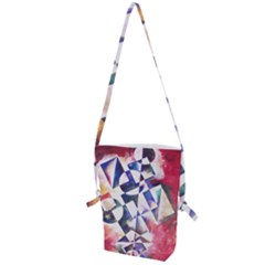 Abstract Art Work 1 Folding Shoulder Bag by mbs123