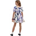 Abstract Art Work 1 Kids  Short Sleeve Dolly Dress View4