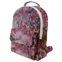 Blended Rivers Flap Pocket Backpack (small) by kaleidomarblingart