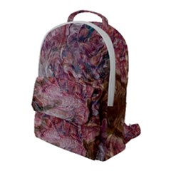 Blended Rivers Flap Pocket Backpack (large) by kaleidomarblingart