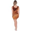 Sandstone The Wave Rock Nature Red Sand Bodycon Dress View4