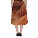 Sandstone The Wave Rock Nature Red Sand Classic Midi Skirt View2