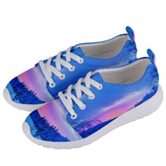 Winter Landscape Snow Forest Trees Women s Lightweight Sports Shoes