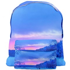 Winter Landscape Snow Forest Trees Giant Full Print Backpack