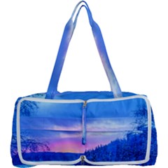 Winter Landscape Snow Forest Trees Multi Function Bag