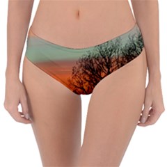 Twilight Sunset Sky Evening Clouds Reversible Classic Bikini Bottoms by Amaryn4rt