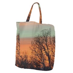 Twilight Sunset Sky Evening Clouds Giant Grocery Tote by Amaryn4rt